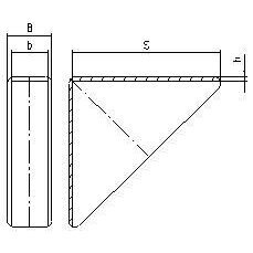 Corner 25mm/80mm (1200 pcs/pack) 2