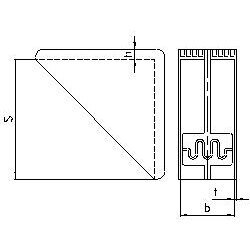 Corner 30mm-60mm (1000 pcs/pack) 1