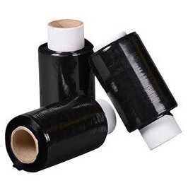 MINI Stretch packaging film 100mm/23mkr BLACK 2