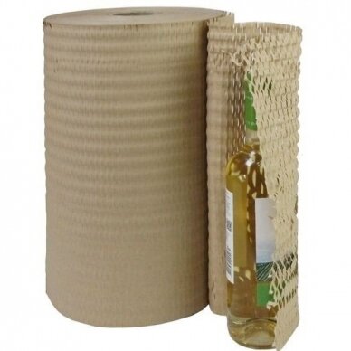 Corrugated wrapping paper roll 400mm / 250m 5