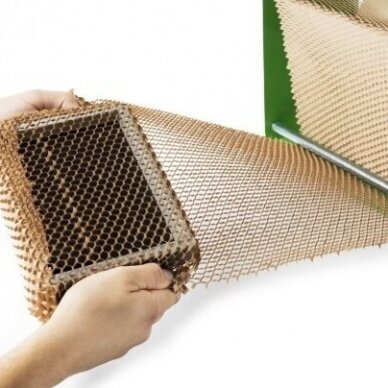 Corrugated wrapping paper roll 400mm / 250m 1